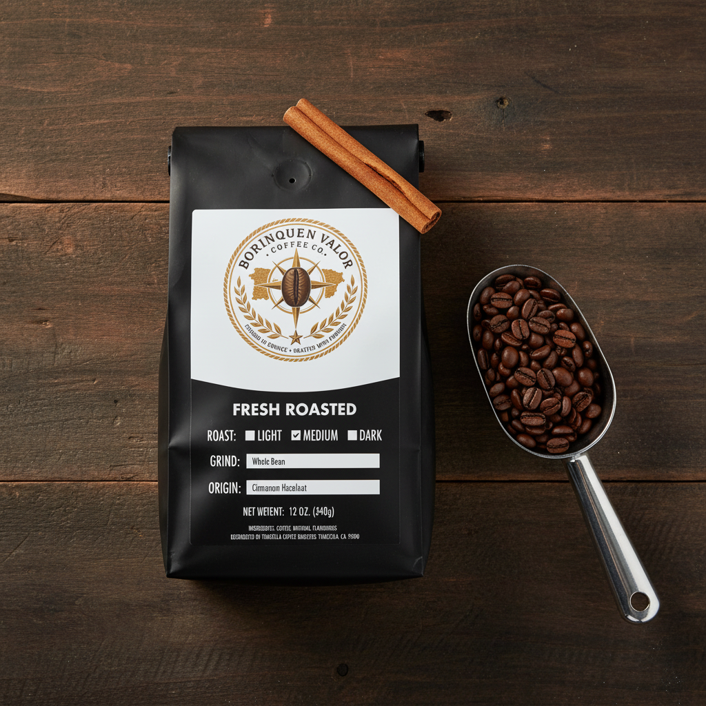 Cinnamon Hazelnut Scale Reference