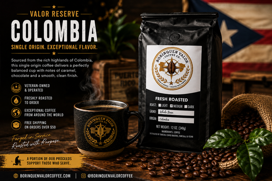 Welcome to Borinquen Valor Coffee: Where Every Cup Has a Story