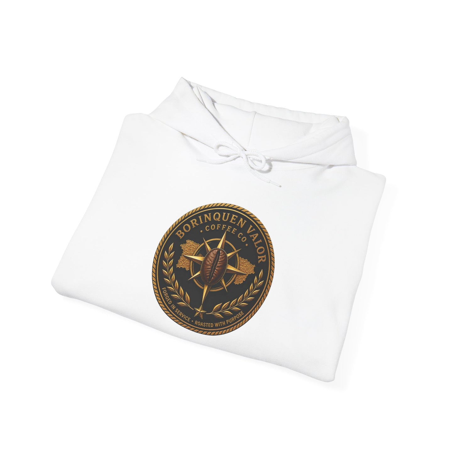 Borinquen Valor Signature Hoodie — Service & Heritage