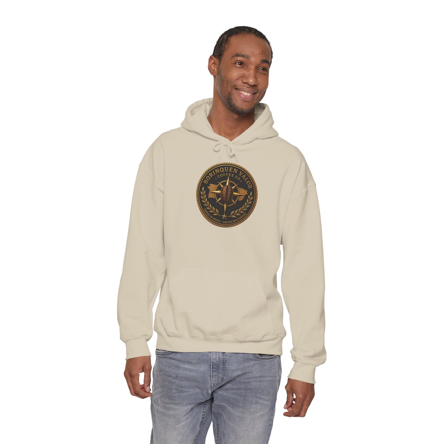 Borinquen Valor Signature Hoodie — Service & Heritage