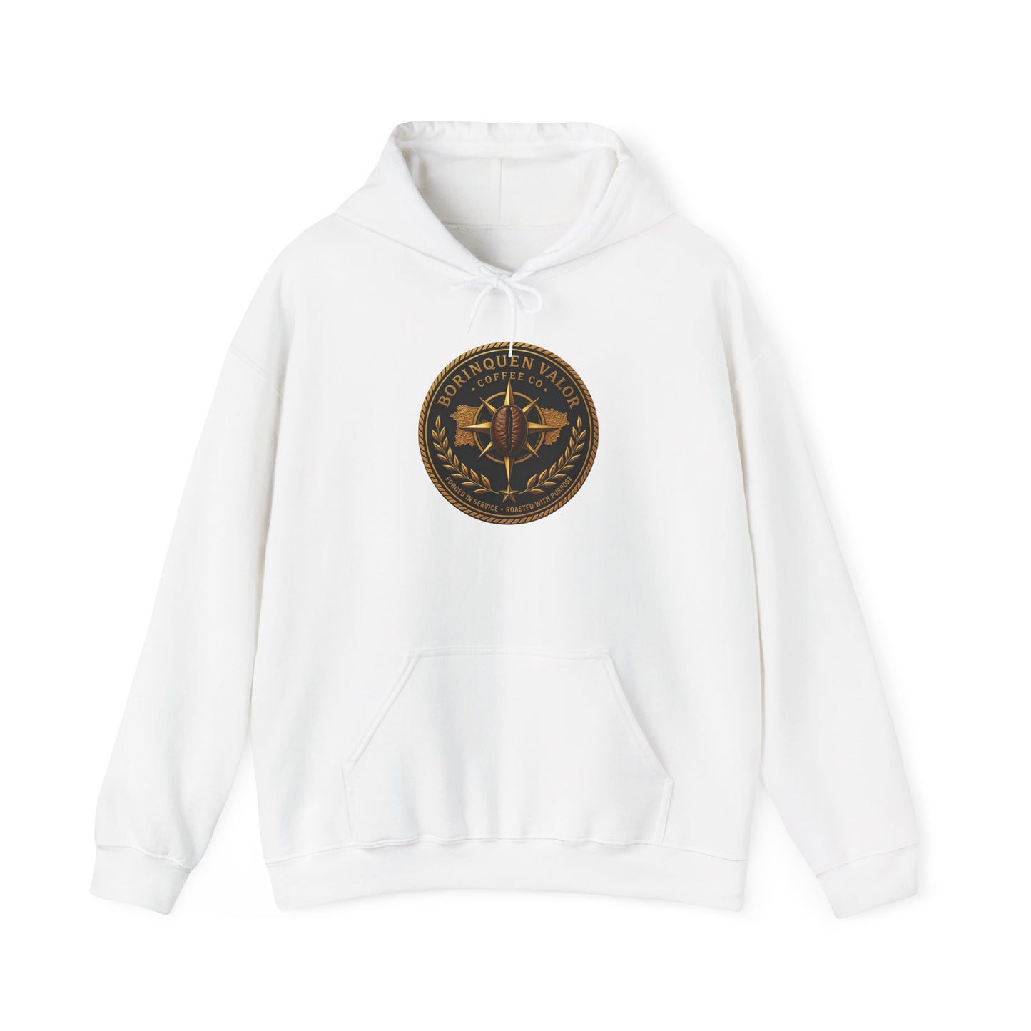 Borinquen Valor Signature Hoodie — Service & Heritage