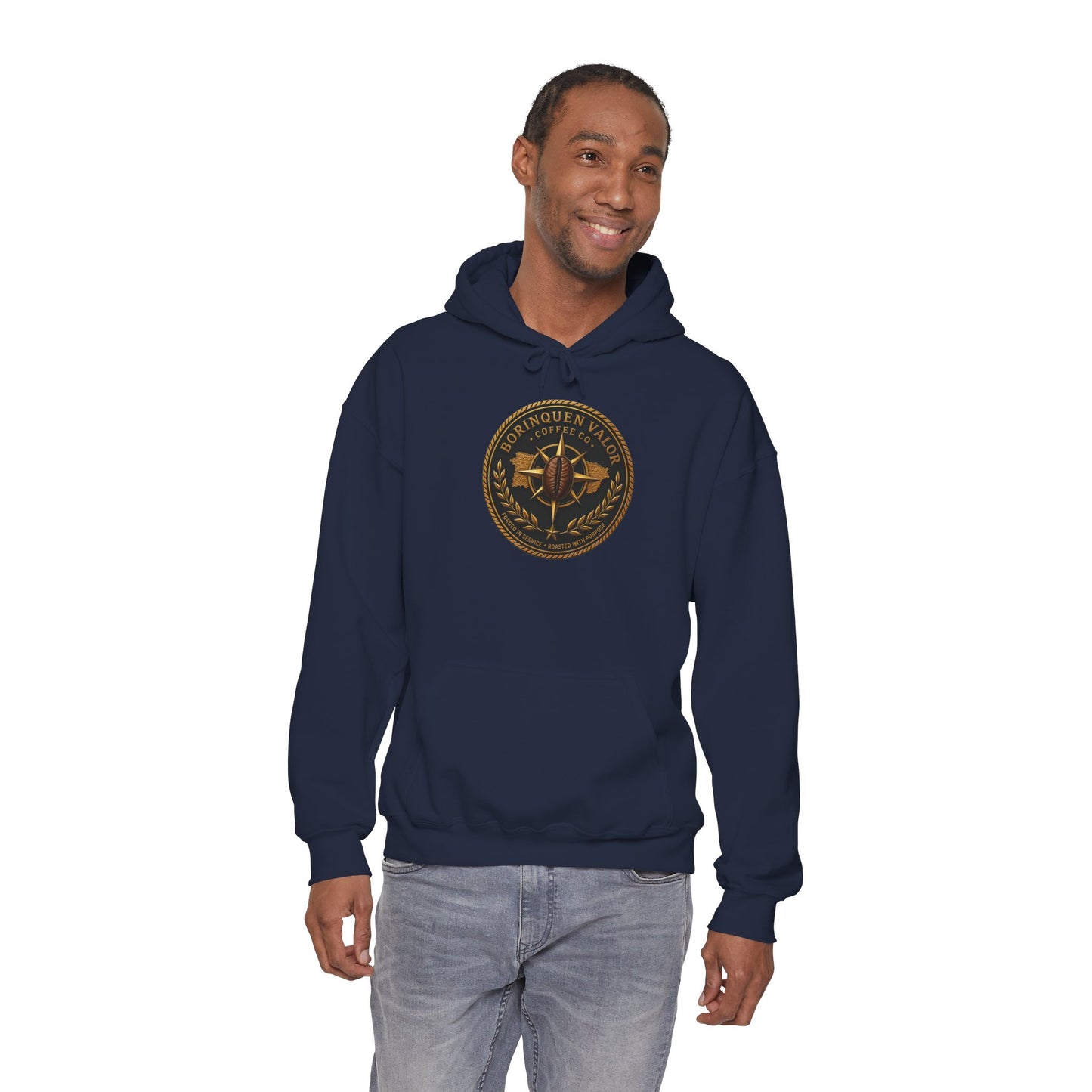 Borinquen Valor Signature Hoodie — Service & Heritage