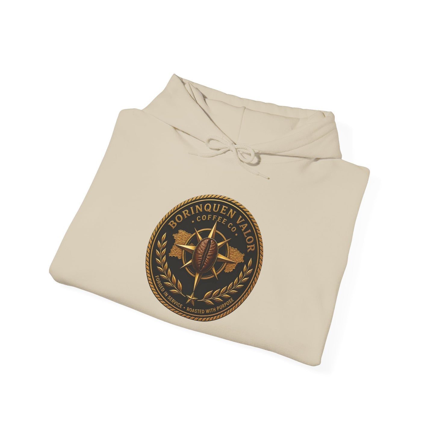 Borinquen Valor Signature Hoodie — Service & Heritage