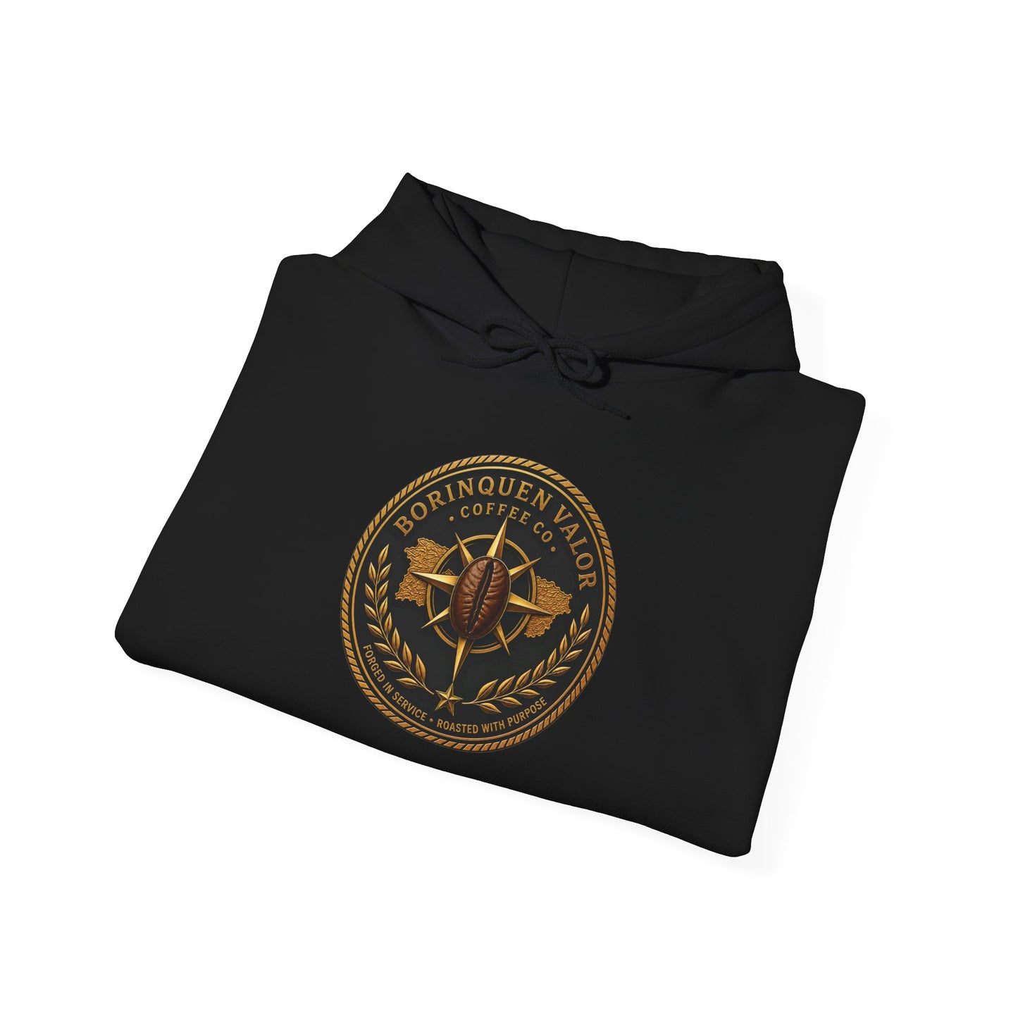 Borinquen Valor Signature Hoodie — Service & Heritage