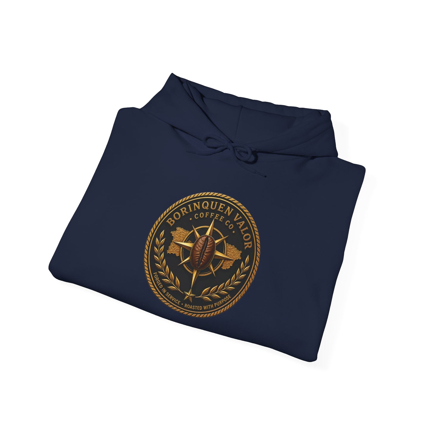 Borinquen Valor Signature Hoodie — Service & Heritage