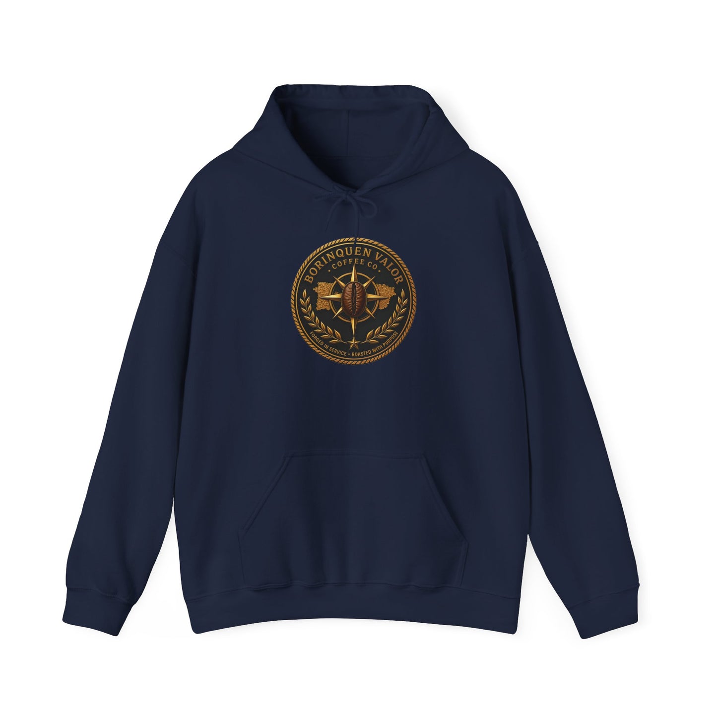 Borinquen Valor Signature Hoodie — Service & Heritage
