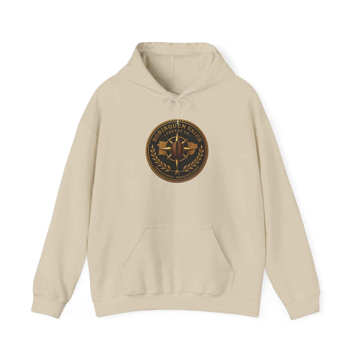 Borinquen Valor Signature Hoodie — Service & Heritage