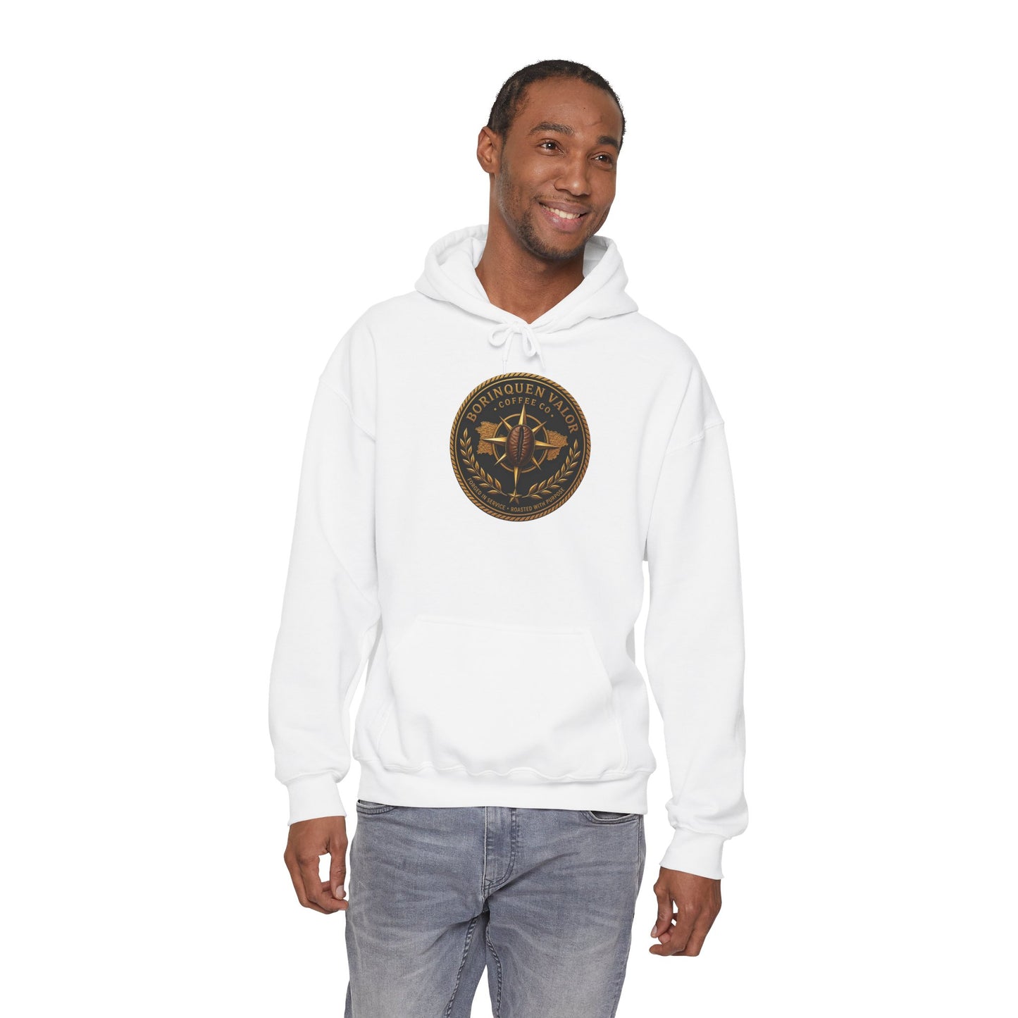 Borinquen Valor Signature Hoodie — Service & Heritage